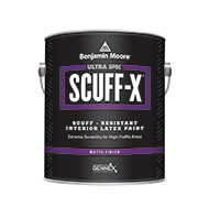 Colorall Home Fashions Award-winning Ultra Spec® SCUFF-X® is a revolutionary, single-component paint which resists scuffing before it starts. Built for professionals, it is engineered with cutting-edge protection against scuffs.